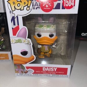 Funko Pop! Daisy Action Figure - Purple, White, Yellow